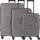 somko Wave Koffer-Set 3-tlg. anthrazit/schwarz