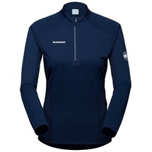 Mammut Damen Aenergy Fl Half Zip Longsleeve (Größe L, blau)