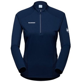 Mammut Damen Aenergy Fl Half Zip Longsleeve (Größe L, blau)