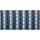 Beliani Outdoor Teppich grau-blau 90x180 cm