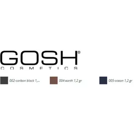 GOSH COPENHAGEN Gosh Infinity Eyeliner 002 Carbon Black Langanhaltender für einen Intensiven Blick 1,2 g