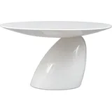 Tisch FUNGO GRANDE weiß – Fiberglas - Weiß