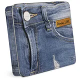 Gütermann Denim-Box mit Jeansnadeln und Kunstlederlabels