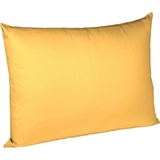 fleuresse Kissenbezüge »Colours«, (2 St.), edler, bügelfreier Interlock-Jersey aus 100% Baumwolle, gelb