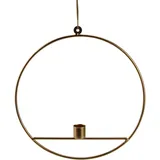 AM Design Kerzenhalter Weihnachtsdeko 27 cm goldfarben