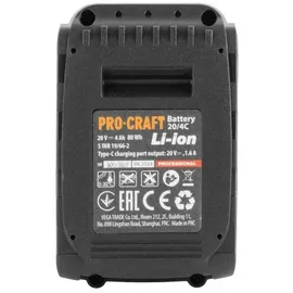 PROCRAFT 20/4C Akku 20 V 4,0 Ah