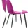 CLP Esszimmerstuhl Maryam, lila/Samt