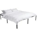 CLP Metallbett Hamlin schwarz/200x180x41 cm