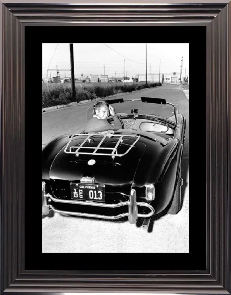 McQueen AC Cobra 60*80 cm  Schwarz