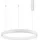 Nova Luce Motif 1-flg. Ø 80 cm rund weiß