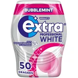Extra® PROFESSIONAL WHITE BUBBLEMINT Kaugummis 50 Dragees