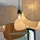 MARKET SET Screen 70's 3-flg. 150 cm Textil/Metall
