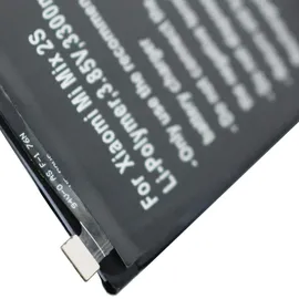 AccuCell Akku passend für Xiaomi Mi Mix 2S Li-Polymer Akku BM3B 3,85Volt 3300mAh, 12,7Wh, built-in, ohne Werkzeug