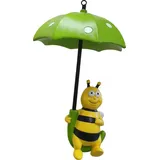 FD Dekofigur Biene Regenschirm 23 x 15 x 15 cm
