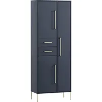 WELLTIME Garderobenschrank »Kent mit goldfarbenen Griffen«, Breite 67,1 cm,