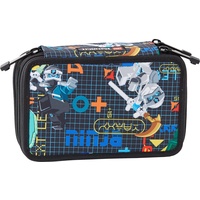 LEGO LEGO® NINJAGO® Prime Empire 3 Zip Rechteckiges Etui, Custom Zip Puller, FILA Content - Prime Empire, Mehrfarbig, 3 Reißverschlüsse Rechteckiges Federmäppchen, Mehrfarbig, Rechteckiges Federmäppchen