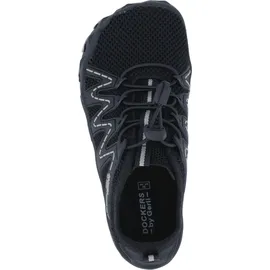 Dockers Barfußschuh grau/schwarz 34