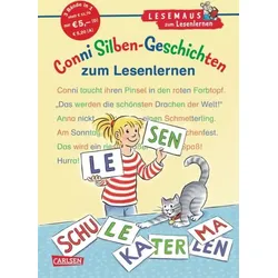 CARLSEN 9783551066299 LESEMAUS zum Lesenlernen Sammelbände: Conni Silben-Geschichten zum Lesenlernen