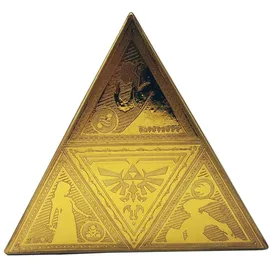 Pyramid Legend of Zelda Spardose (Triforce-Design), goldene Münzbox, Zelda Geschenk, H17 x L20 x B7,7 cm Sparschwein – offizielles Merchandise