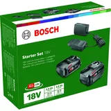 Bosch Akku-Set Power4All Alliance 18V 2Ah + 3Ah + AL18V-20