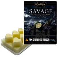 WonderWax Duftwachs WonderWax® Parfume Duftriegel 6 x Duftwachs Herzen Weiß (Sauvage), Duftrichtung: Savage