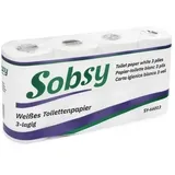 Sobsy Toilettenpapier 3-lagig hochweiß 8 Rollen