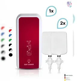 Blanc HYGIENIC Seifenspender Blanc 2x 1L Rot