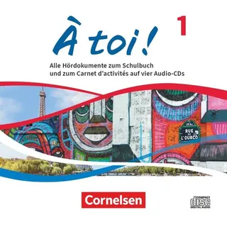 À toi ! Band 1 - Audio-CDs / Cornelsen Verlag GmbH / CD