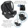 ABC-Design ABC Design 3in1 Kinderwagen-Set Salsa 4 Air - inkl. Babywanne OneSize - Schwarz