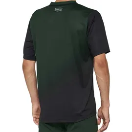 100% Herren Velotrikot Celium Kurzarm Enduro Trikot Forest Green / Black M