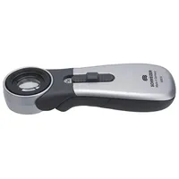 Schweizer Handleuchtlupe Tech-Line CLASSIC Vergr.15x LED Linsen-D.16,3mm
