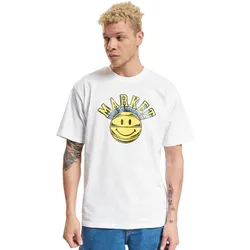 Market Market Smiley Hoops T-Shirts weiß - 