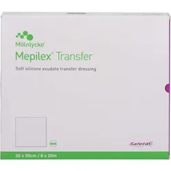 MEPILEX Transfer Schaumverband 20x50 cm steril 4 St.