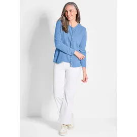 GOLDNER Kaschmirstrickjacke himmelblau 46