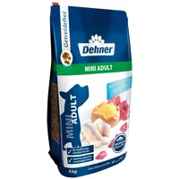 Dehner Premium Hundefutter, Trockenfutter getreidefrei, für ausgewachsene Hunde kleiner Rassen, Fisch / Lamm / Kartoffel, 4 kg