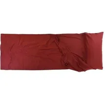 Origin Outdoors Sleeping Liner Baumwolle, bordeaux rot