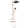 Ideal Standard Duschsystem Alu+ Aufputz mit Thermostat Rosé BD583RO