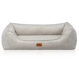 Knuffelwuff Hundebett Nunavut S 70 x 50 cm Hellgrau