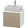 Duravit DuraStyle Waschtisch-Unterschrank DS530507518 60 x 47,8 cm, leinen/weiß matt, für Konsole, 2 Schubkästen