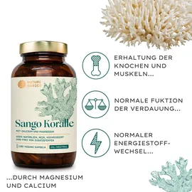 Nature Basics Sango Koralle Magnesium Komplex Kapseln 180 St.