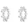 Swarovski Ohrstecker Matrix silber 5601509