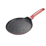 Schäfer Elektronik Schäfer Pfannen Hochwertiges Kochgeschirr – Für Perfektes Kochen und Braten Crepepfanne Ø24cm Metallic Red