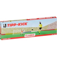 TIPP-KICK Classic 80x47 cm – Das spielfertige Set mit 2X Spieler, 2X Torwart, 2X Plastiktor, 2X Ball I Spielfeld aus Filz