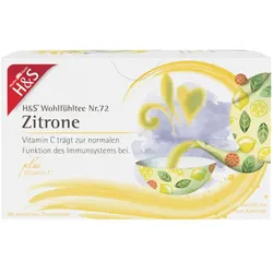 H&S Zitrone mit Vitamin C Filterbeutel