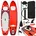 SUP-Board-Set 300 x 76 x Rot