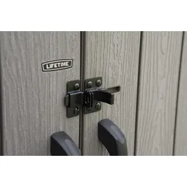Lifetime XXL Kunststoff-Geräteschrank 1,36 x 0,70 x 1,72 m grau
