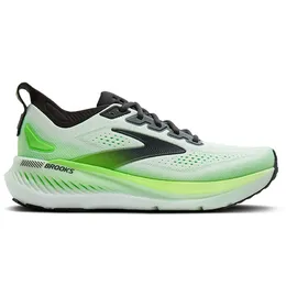 Brooks Glycerin GTS 23 Herren Medium White/Phantom/Green Gecko 46,5