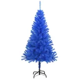 vidaXL Künstlicher Weihnachtsbaum mit Ständer Blau 150 cm PVC