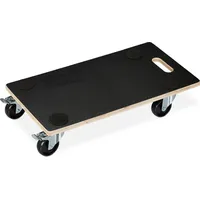 Relaxdays 2 x Transportroller mit Bremse 400 kg