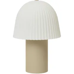 Ferm Living - Frill LED Akku-Leuchte, weiß / cashmere
